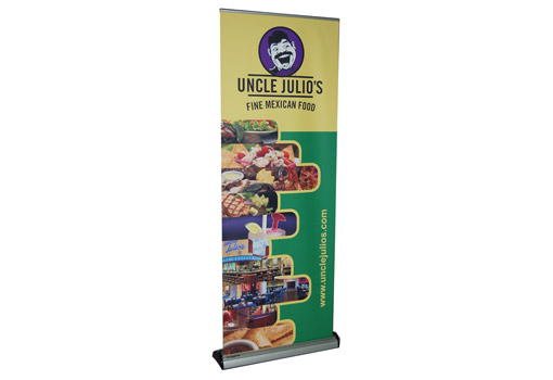Uncle Julios Banner Stand